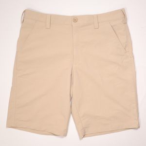 Under Armour Performance Golf Mens 34 Shorts Beige Media Pocket 10" Inseam